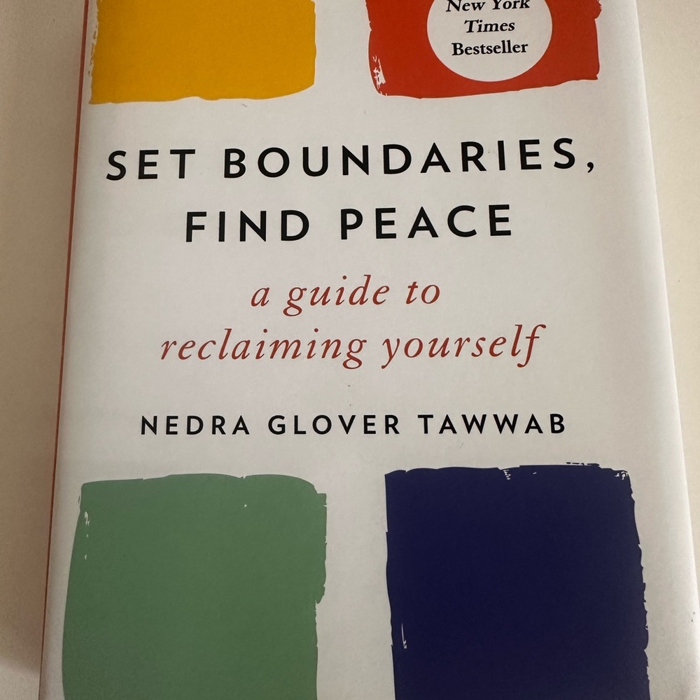 Set Boundaries Book, Find Peace